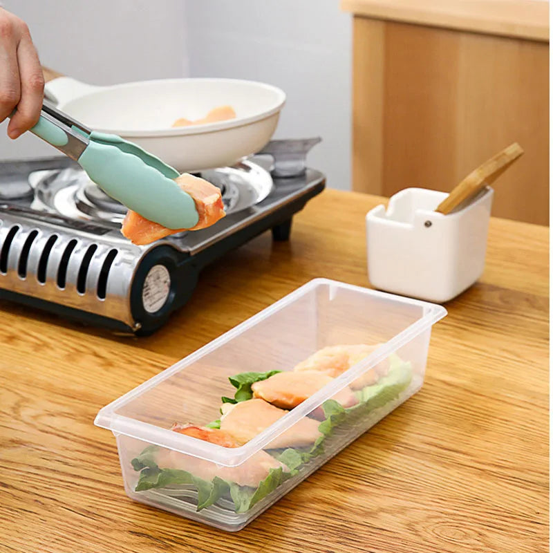 Logo Fresh-keeping Box Kitchen Daily Necessities Fridge Reusable Crisper Storage Refrigerator Organizer Food Storage Box