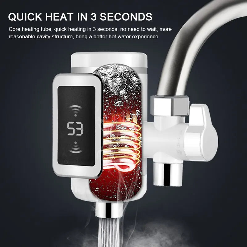 Hot Water Faucet With Digital Display🔥-Clearance at low price