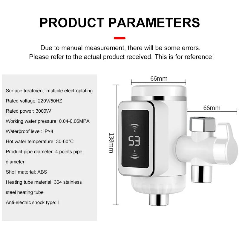 Hot Water Faucet With Digital Display🔥-Clearance at low price