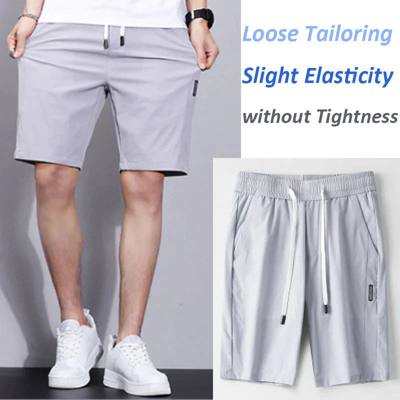 Men's Ice Silk Casual Breathable Shorts (✨Buy 2 get 10% off💥AUTO)