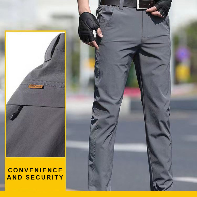 Men's High Stretch Slim Fit Tactical Pants(50% OFF)