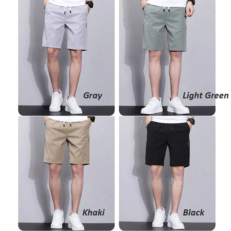 Men's Ice Silk Casual Breathable Shorts (✨Buy 2 get 10% off💥AUTO)