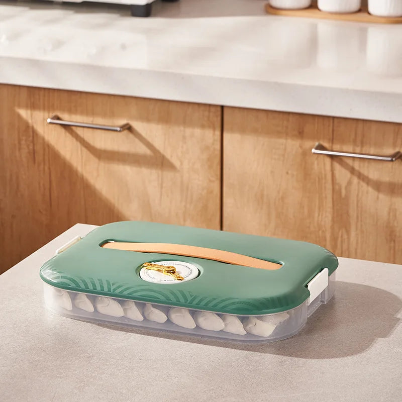 Dumpling Storage Box Refrigerator With Food Grade Special Frozen Preservation of Dumpling  Multi-layer Frozen Box