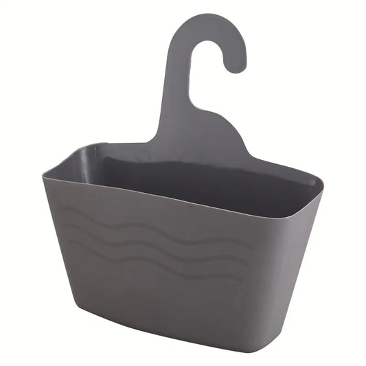 Bathroom Plastic Hanging Storage Basket for Shower/Laundry/Waste With Wall Mounted Hook