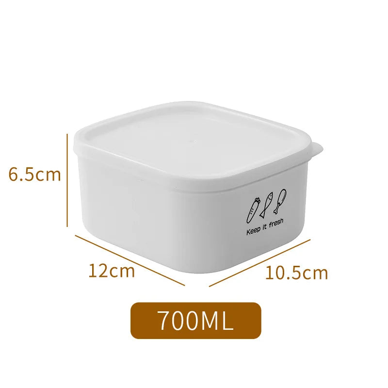 Manufacturer Wholesale Transparent Plastic Storage Box for Microwave Refrigerator Organizer Airtight Food Container Tank