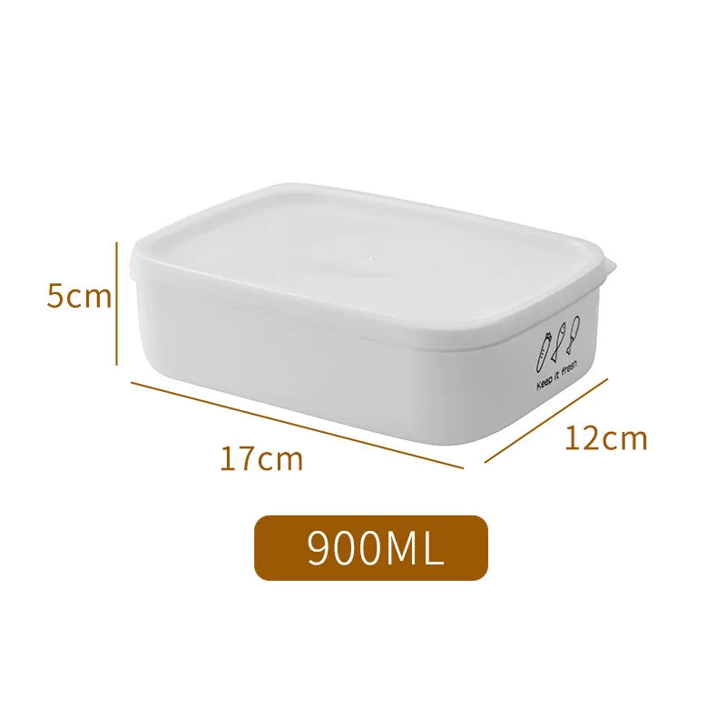 Manufacturer Wholesale Transparent Plastic Storage Box for Microwave Refrigerator Organizer Airtight Food Container Tank