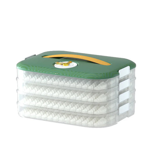 Dumpling Storage Box Refrigerator With Food Grade Special Frozen Preservation of Dumpling  Multi-layer Frozen Box