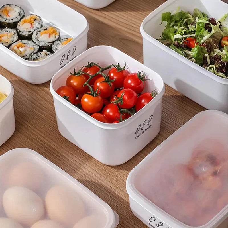 Manufacturer Wholesale Transparent Plastic Storage Box for Microwave Refrigerator Organizer Airtight Food Container Tank
