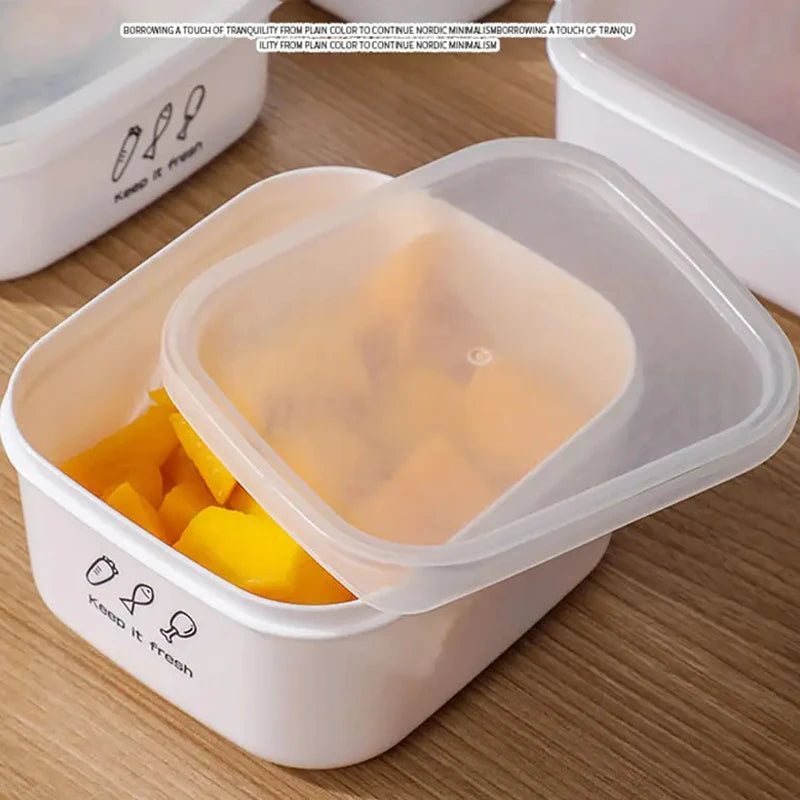 Manufacturer Wholesale Transparent Plastic Storage Box for Microwave Refrigerator Organizer Airtight Food Container Tank