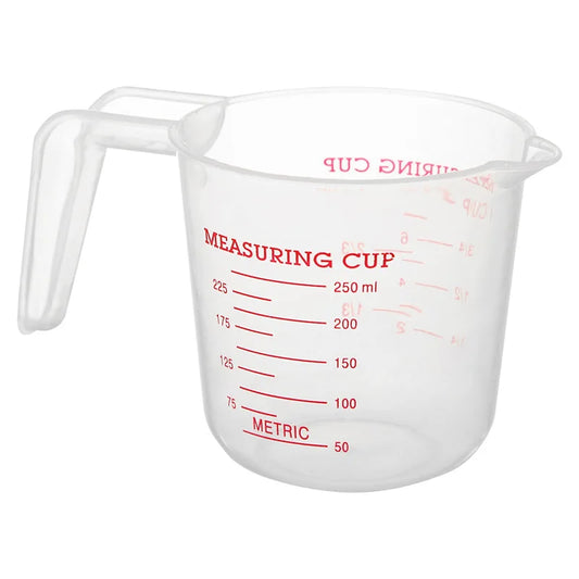 Baking Tool Measuring Cup with Handle Stackable Plastic Measuring Cup