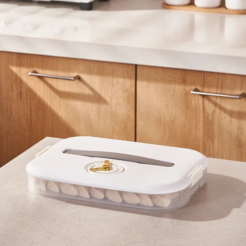 Dumpling Storage Box Refrigerator With Food Grade Special Frozen Preservation of Dumpling  Multi-layer Frozen Box
