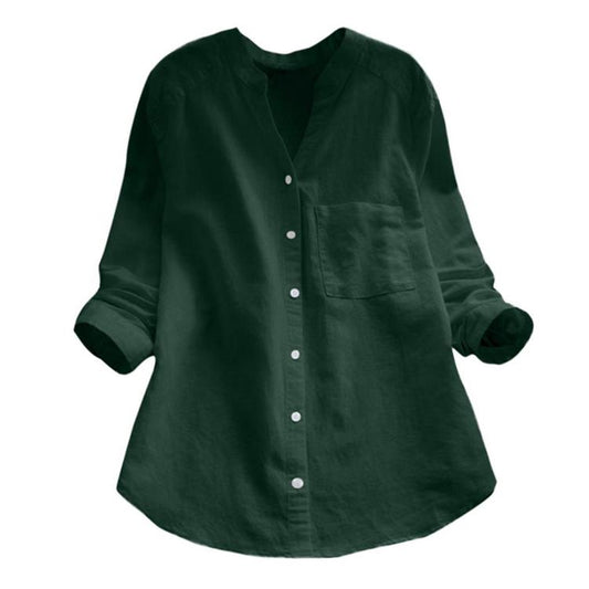 Japanese Style Handmade Linen Cotton Casual Loose Shirt(🔥Buy 2 Automatic 10% Off & Free Shipping🔥)